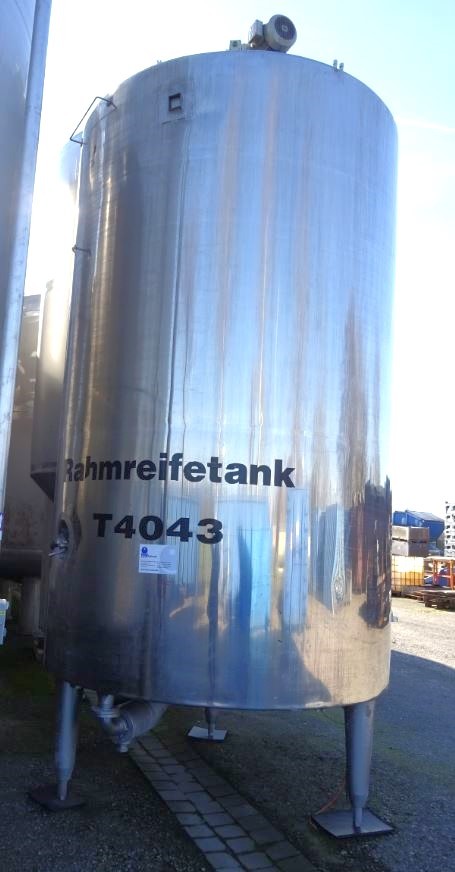 Behälter 10.000 Liter aus V2A, gebraucht, isoliert