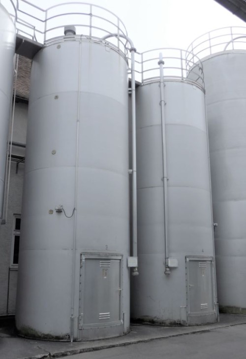 Silo 40.000 Liter aus V2A