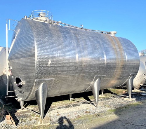 Behälter 40.000 Liter aus V2A einwandig