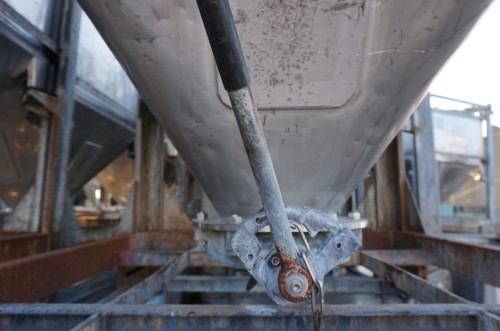 Container 800 Liter aus V2A einwandig, gebraucht