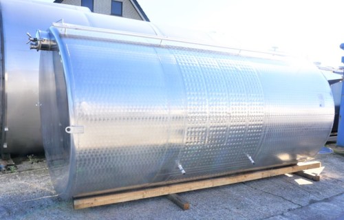 Behälter 12.500 Liter aus V2A temperierbar, gebraucht