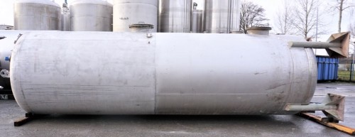 Behälter 24.500 Liter aus V2A einwandig, gebraucht