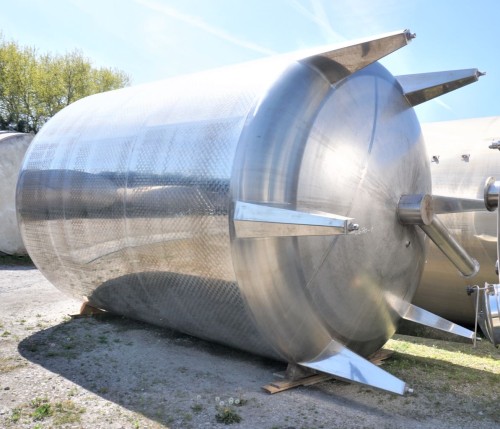 Behälter 38.000 Liter aus V4A, einwandig, gebraucht