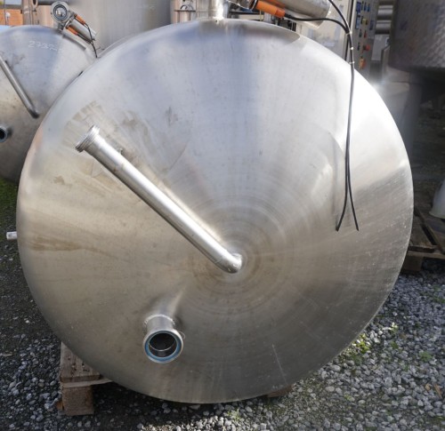 Behälter 2.000 Liter aus V2A, einwandig, gebraucht