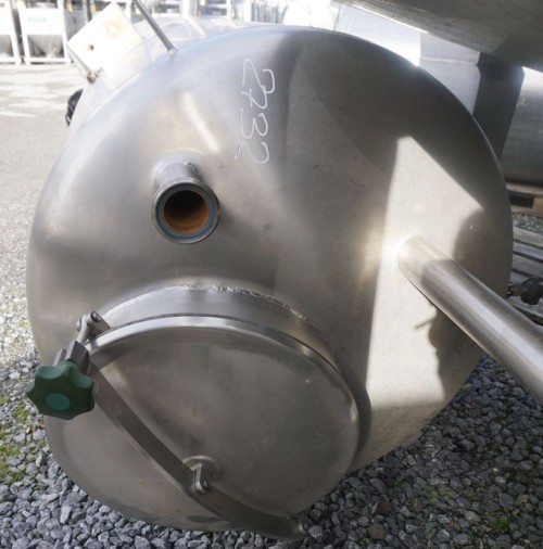 Behälter 1.200 Liter aus V2A, einwandig, gebraucht