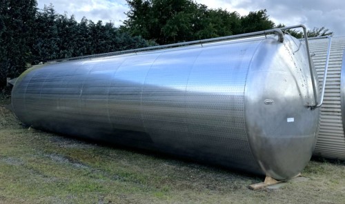 Behälter 100.000 Liter aus V2A einwandig, gebraucht