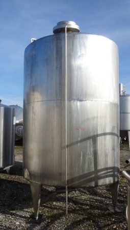 Behälter 5.500 Liter aus V2A, gebraucht, einwandig